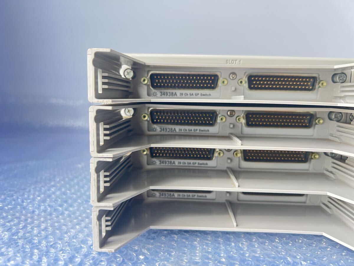 Agilent 34980A Multifunction Switch/Measure Unit with Modules 34938A, 34921A, 34937A, 34950A [s1239269299]
