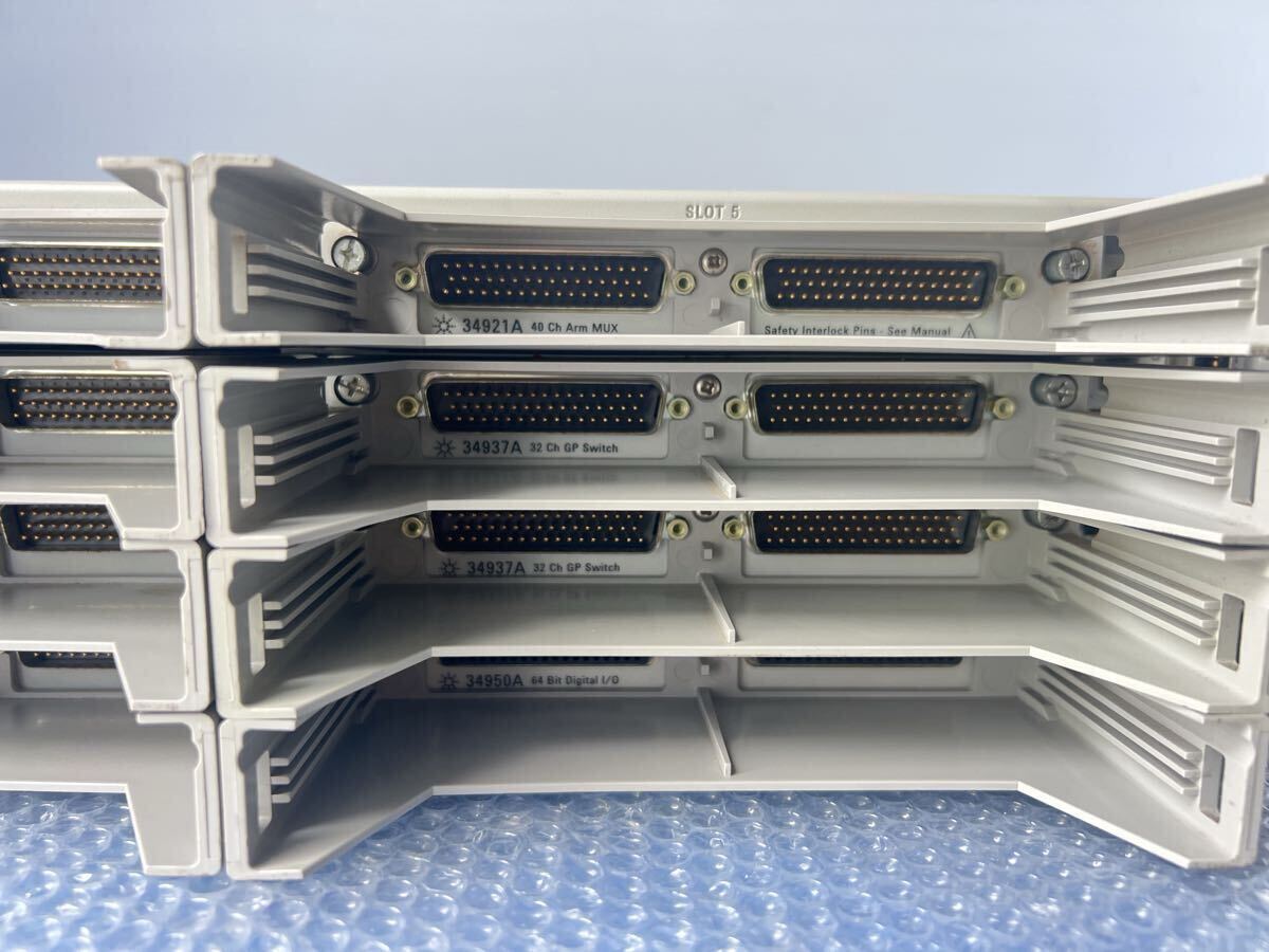 Agilent 34980A Multifunction Switch/Measure Unit with Modules 34938A, 34921A, 34937A, 34950A [s1239269299]