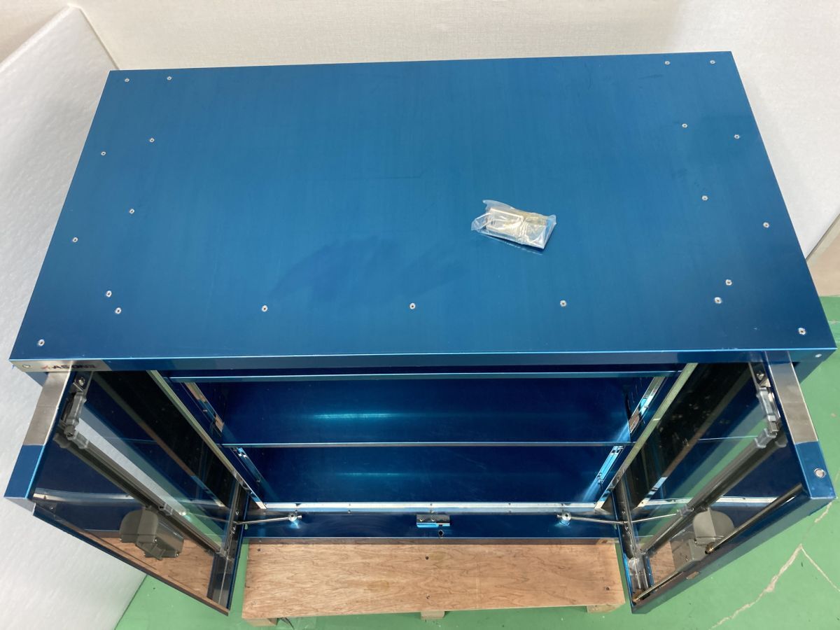 ASONE SKN2 Stainless Steel Chemical Storage Cabinet with Door [j1239452415]