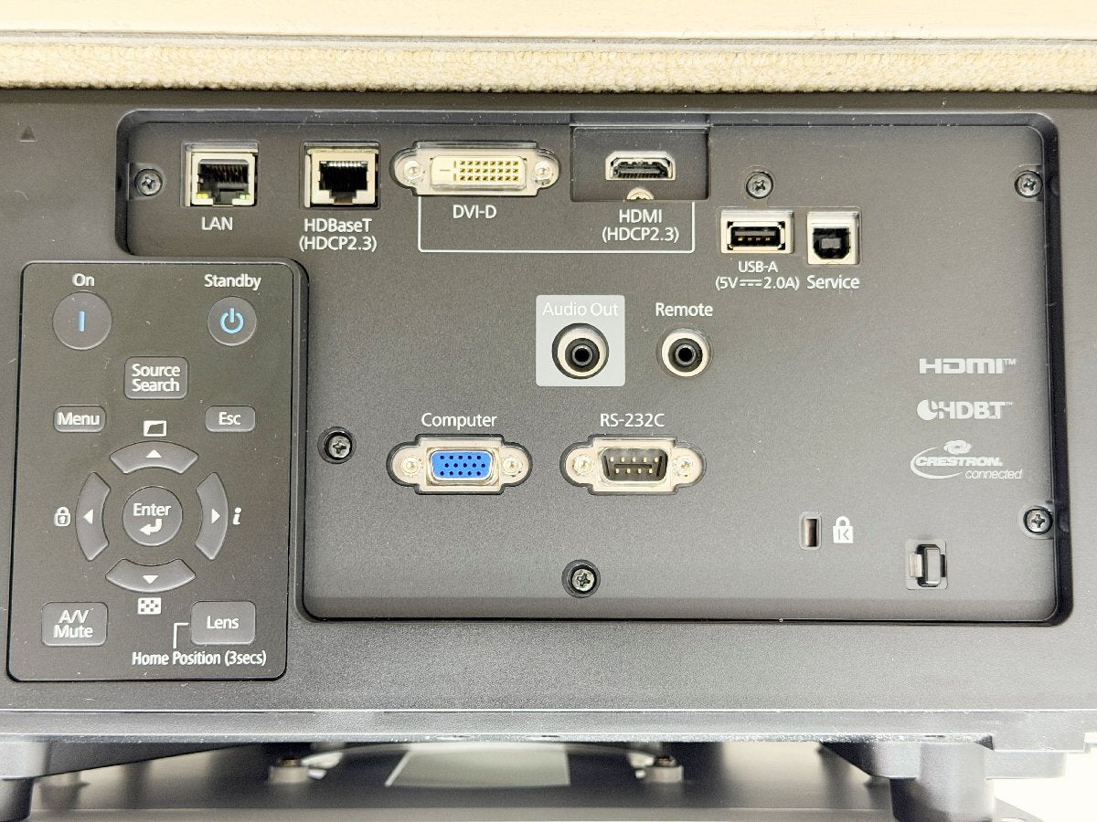 Epson EB-PU1008B 4K LCD Projector with ELPLU04 Lens and ELPMB67 Mount [j1239500756]