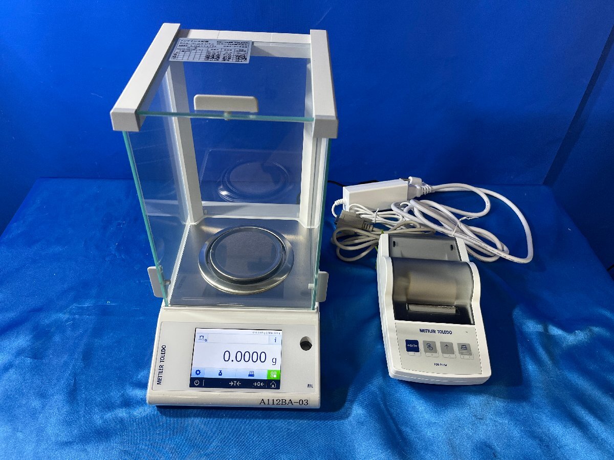 Mettler Toledo ML204T/00 Analytical Balance with RS-P26 Printer [k1240112423]