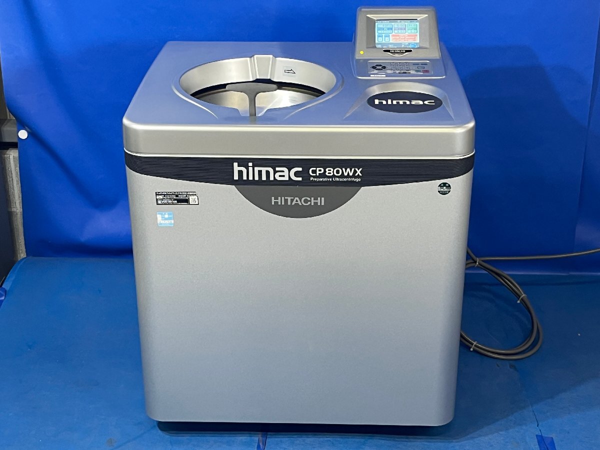 himac CP80WX Ultracentrifuge with P28S-1418 Swing Rotor [l1240121366]