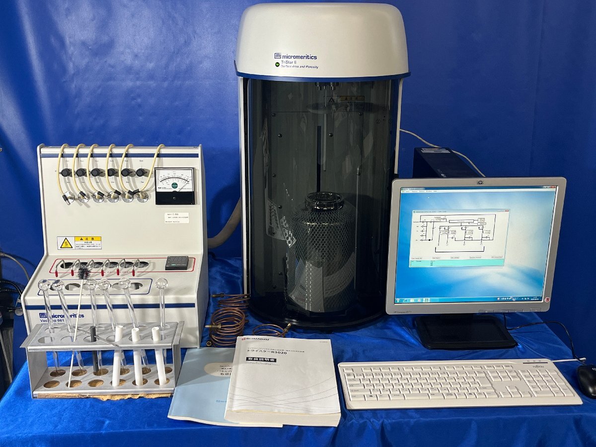 Shimadzu TriStar II Surface Area and Pore Size Analyzer [j1240111975]
