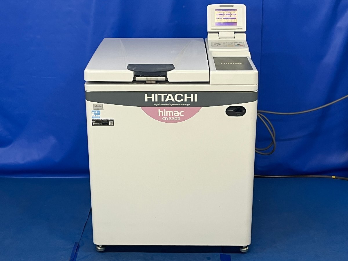 Himac CR22G II High Speed Refrigerated Centrifuge with R15A Angle Rotor [u1240119610]
