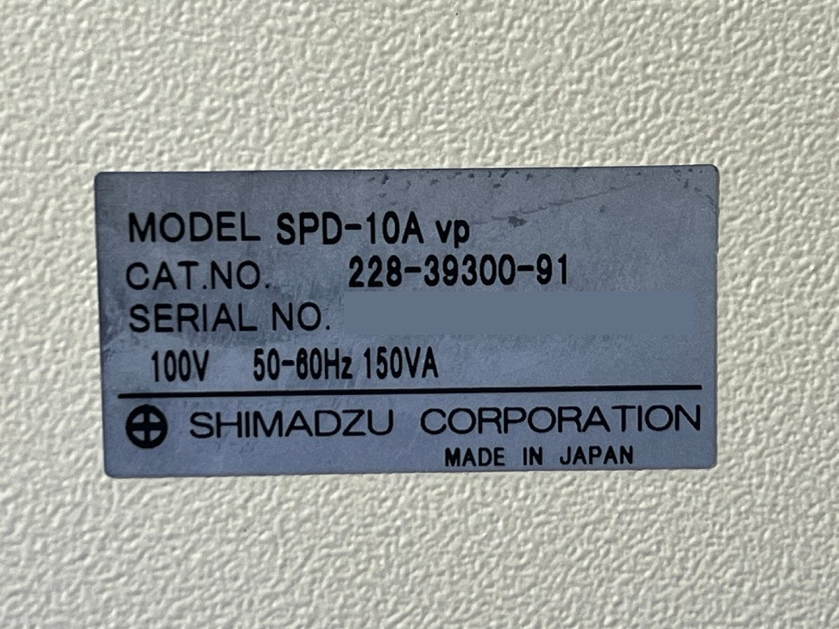 Shimadzu SPD-10AVP Liquid Chromatograph UV Detector [m1240114836]