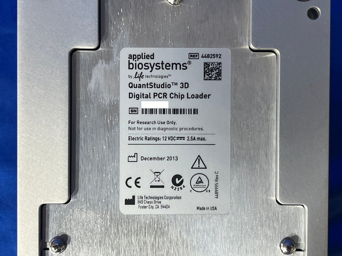Thermo Fisher Scientific QuantStudio 3D QS3D-02 Digital PCR System with Chip Loader [e1240112996]
