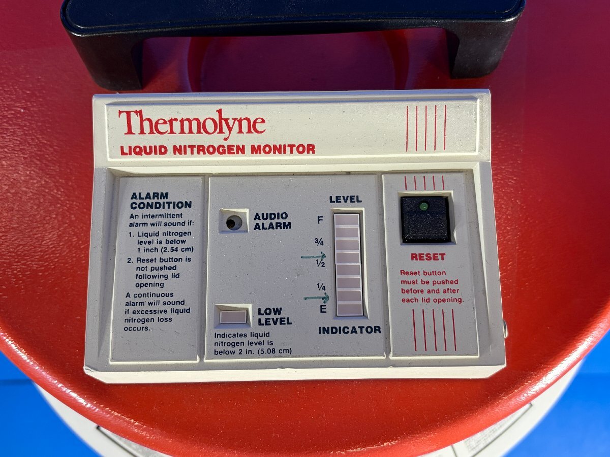 Thermolyne Locator 8 Plus Liquid Nitrogen Cryogenic Storage Container [v1240115585]