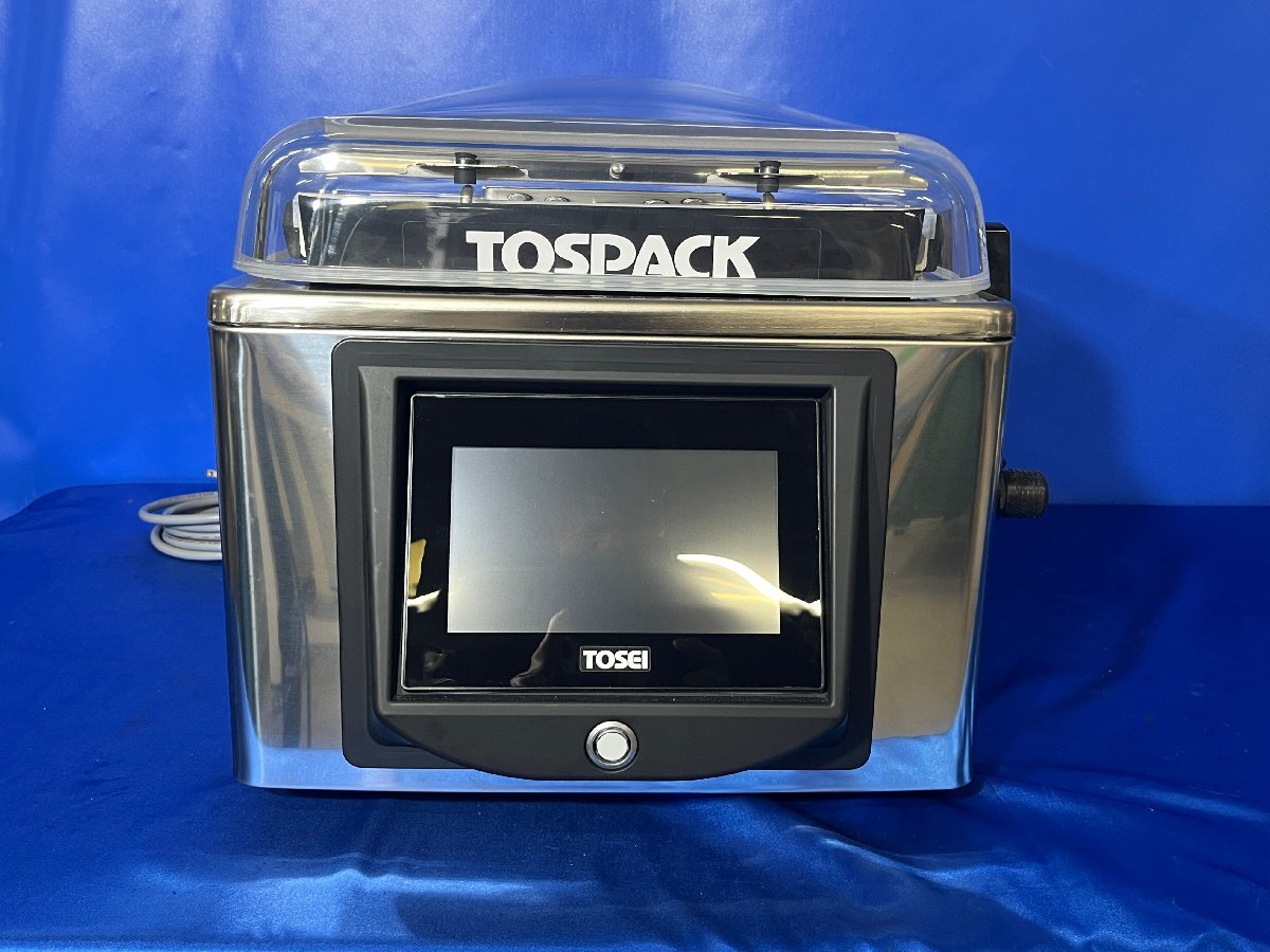Tosei V-393 Clear Dome Tabletop Vacuum Packaging Machine [b1240109661]