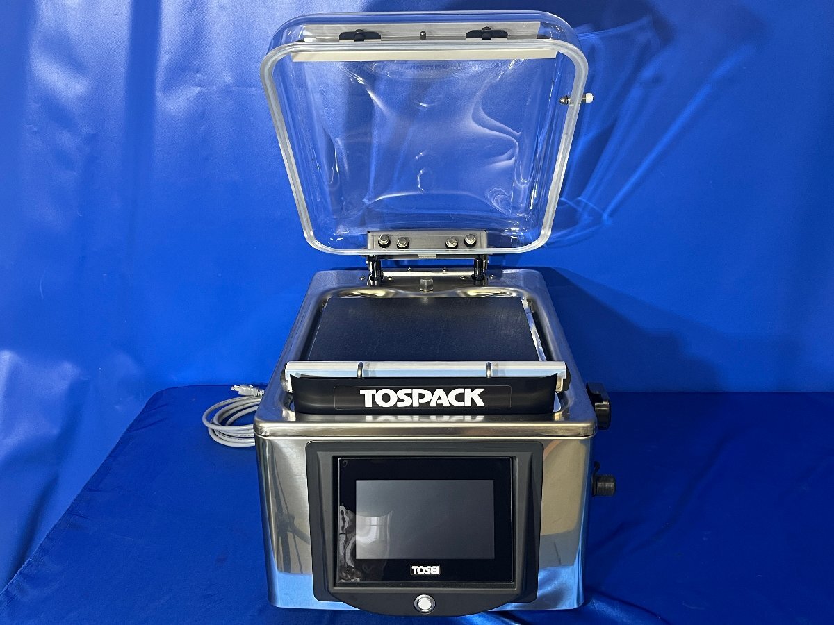 Tosei V-393 Clear Dome Tabletop Vacuum Packaging Machine [b1240109661]