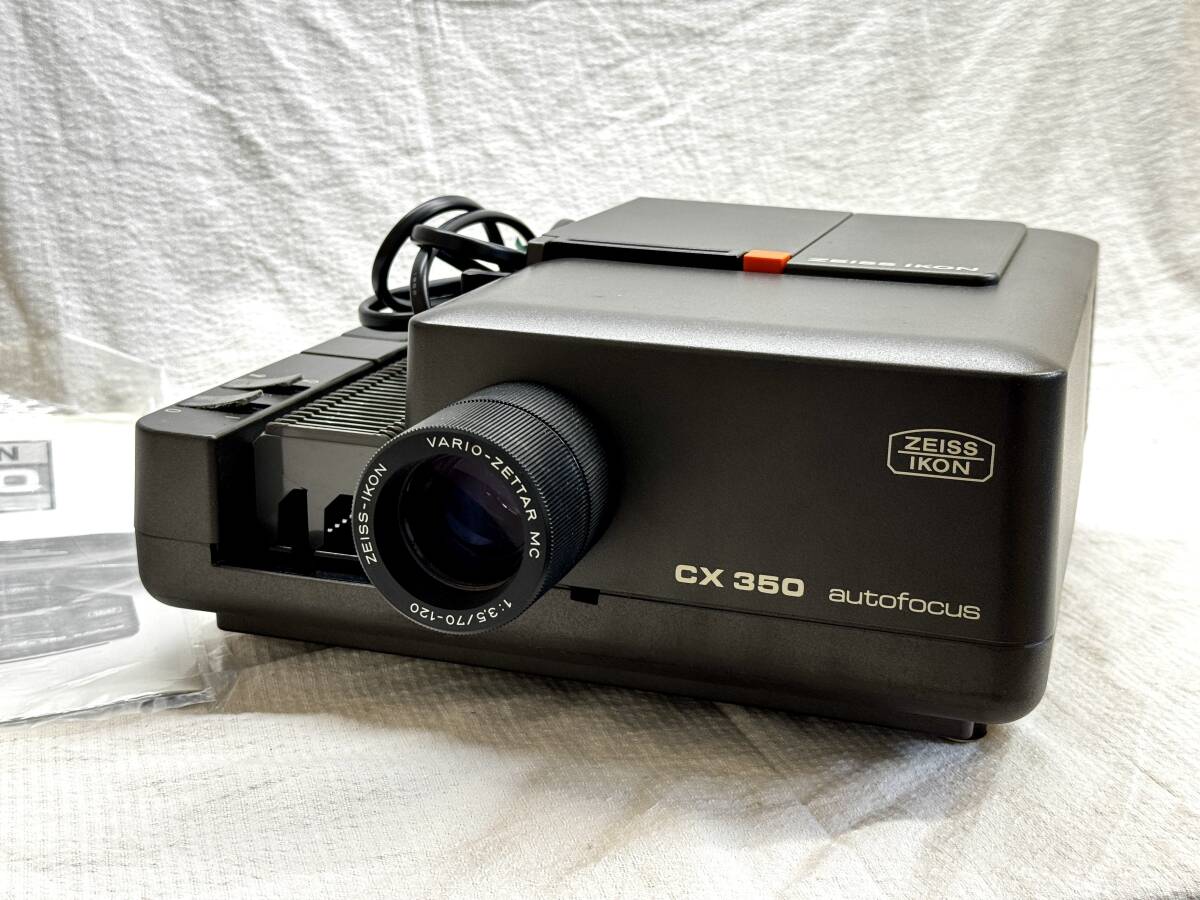 ZEISS IKON CX 350 Slide Projector with 2 New Replacement Lamps (as-is) [k1239795229]