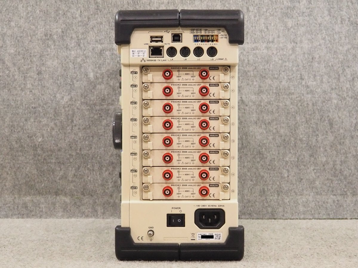 Hioki 8847 Memory HiCorder with 8966 Analog Units [e1239893170]
