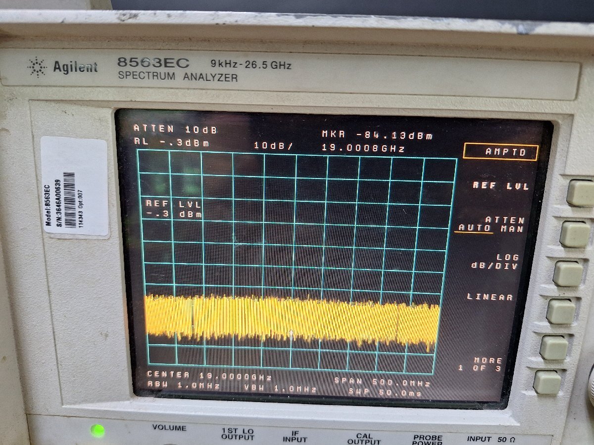 Agilent 8563EC Spectrum Analyzer 9kHz-26.5GHz [c1239987334]