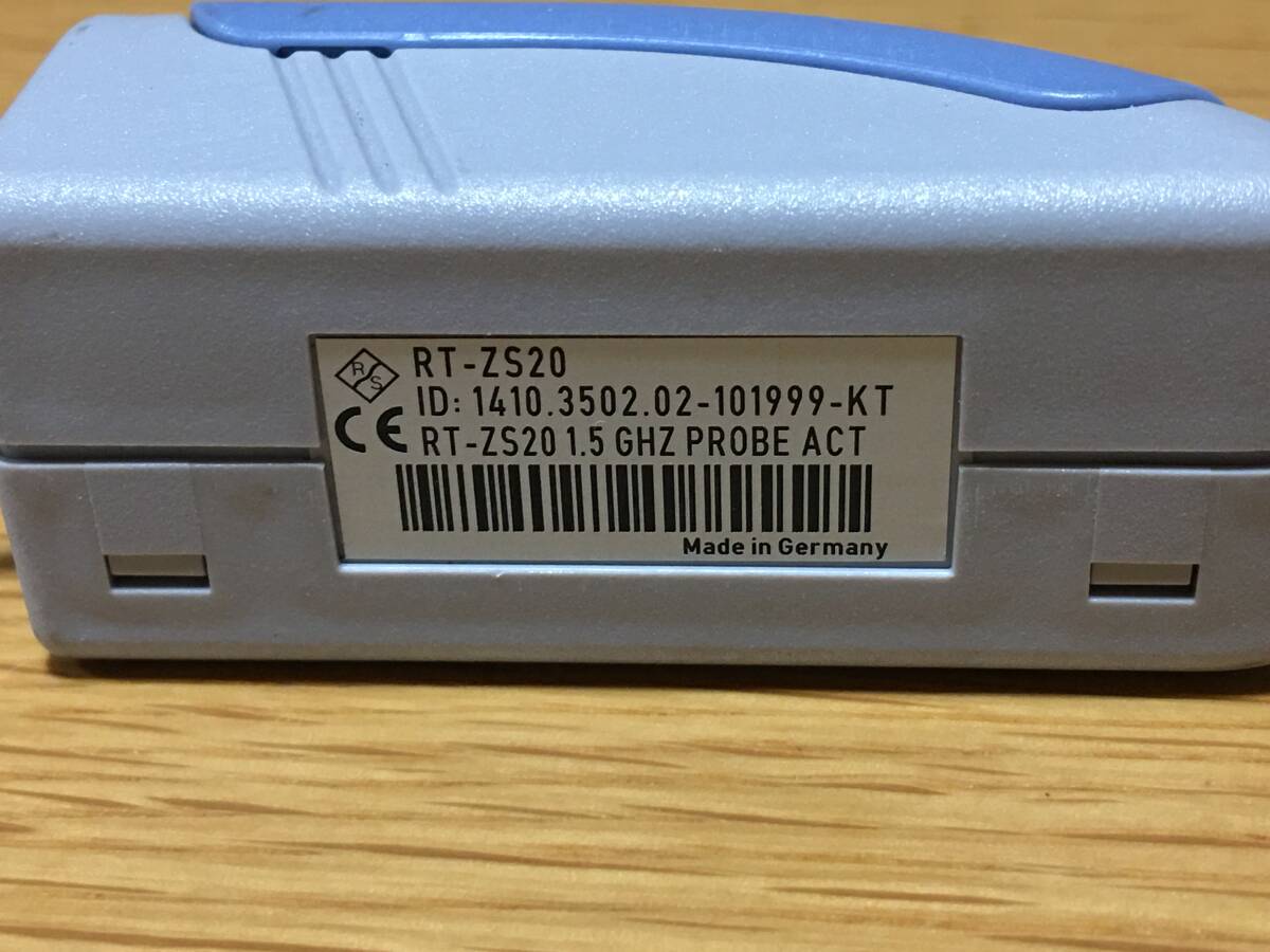 Rohde & Schwarz RT-ZS20 Oscilloscope Probe 1.5GHz 10:1 (as-is) [1240006405]