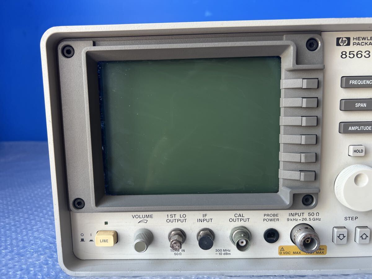 HP 8563E Spectrum Analyzer 9kHz-26.5GHz [f1240086713]