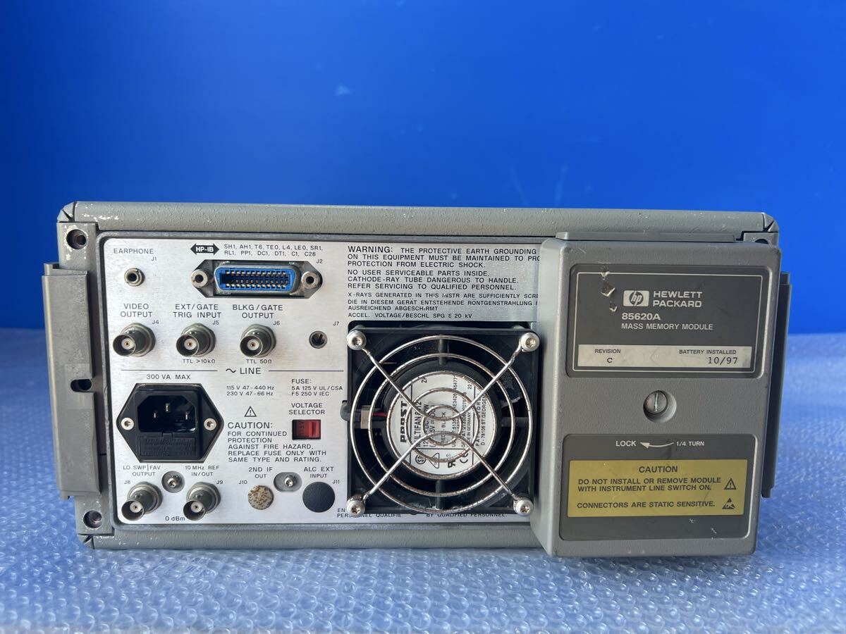 HP 8563E Spectrum Analyzer 9kHz-26.5GHz [f1240086713]