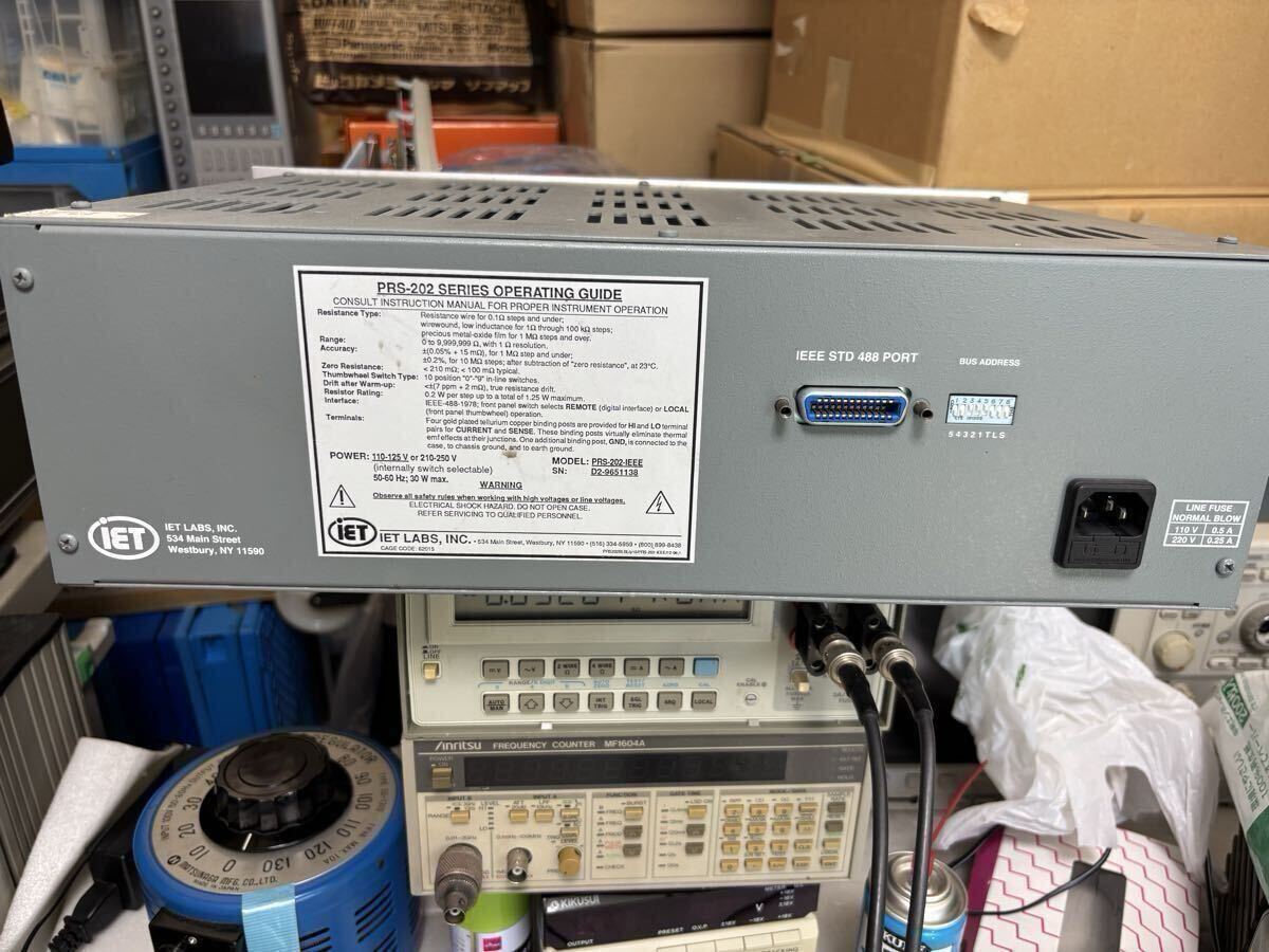 IET Labs PRS-202 Programmable Resistance Decade Box [k1240085545]
