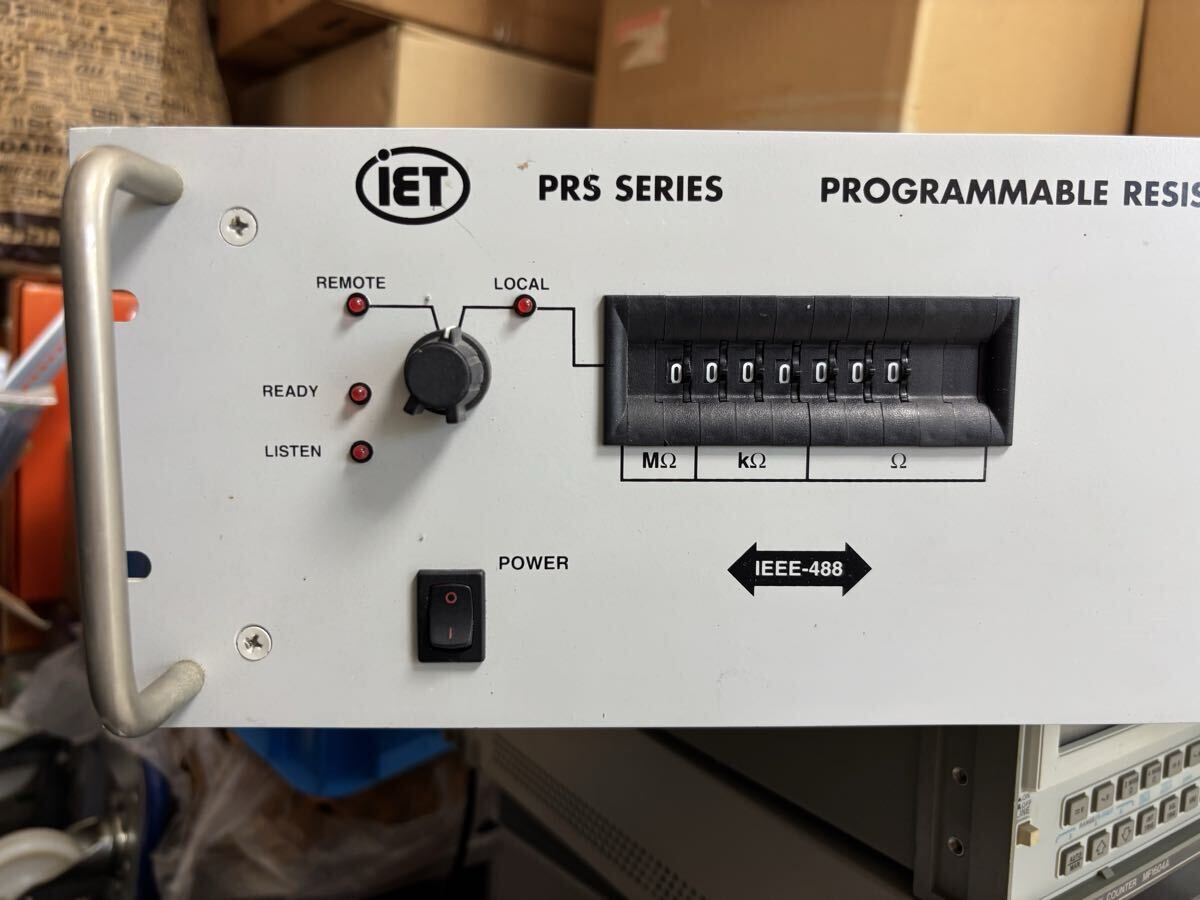 IET Labs PRS-202 Programmable Resistance Decade Box [k1240085545]