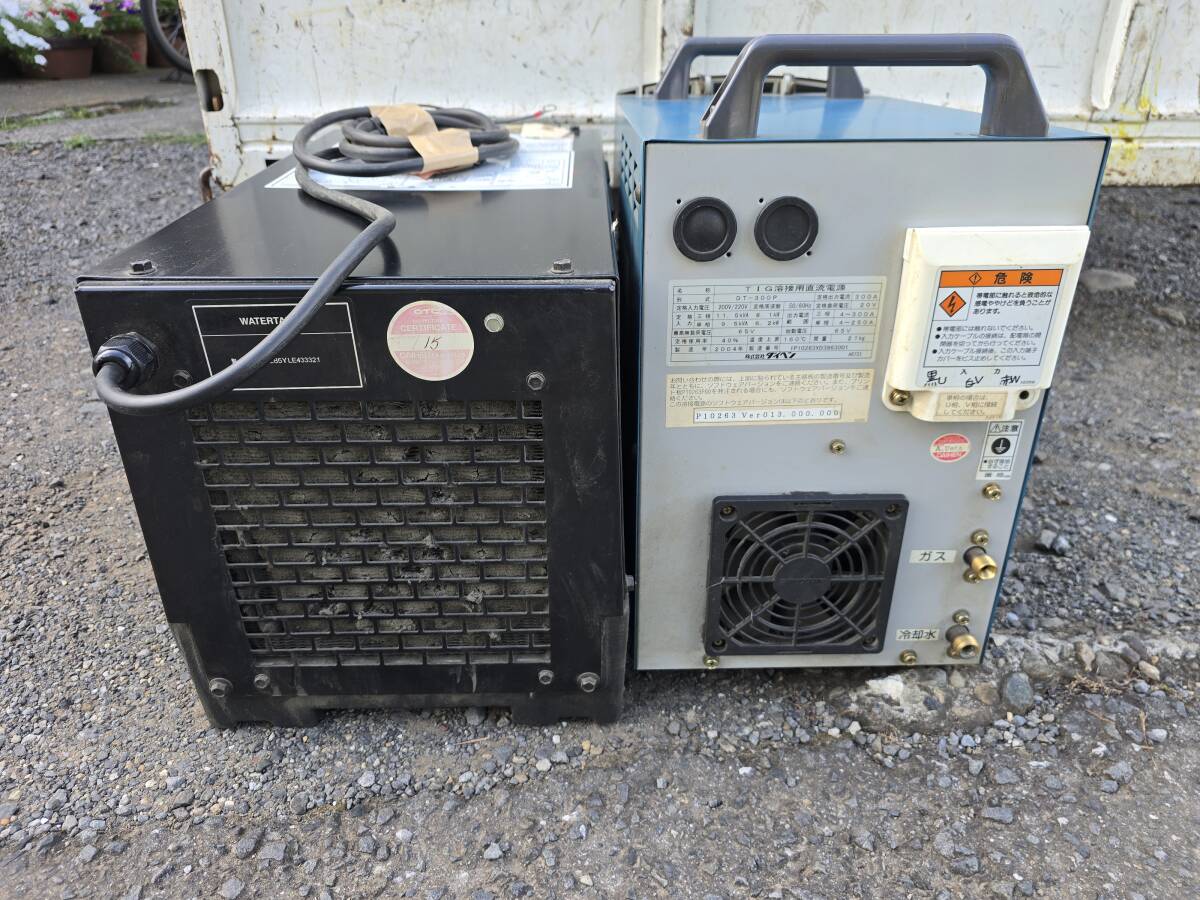 Daihen DT-300P TIG Welder with PU-301 Water Cooling Unit [s1240100909]