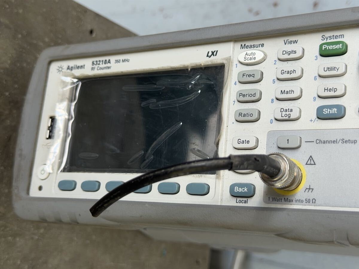 Agilent 53210A 350 MHz RF Counter (as-is) [m1240109509]