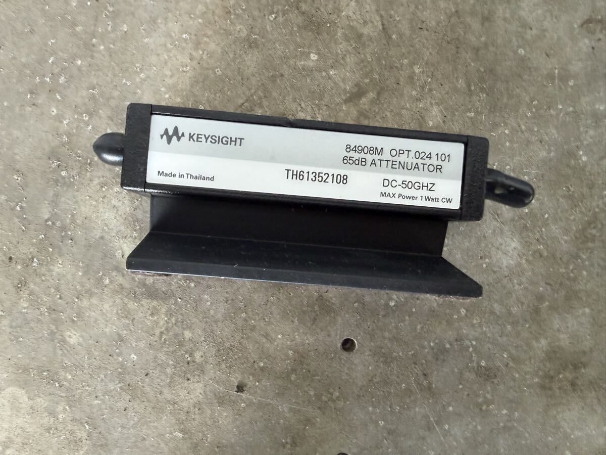 Keysight 84908M Programmable Step Attenuator 50GHz 65dB (as-is) [r1240118718]