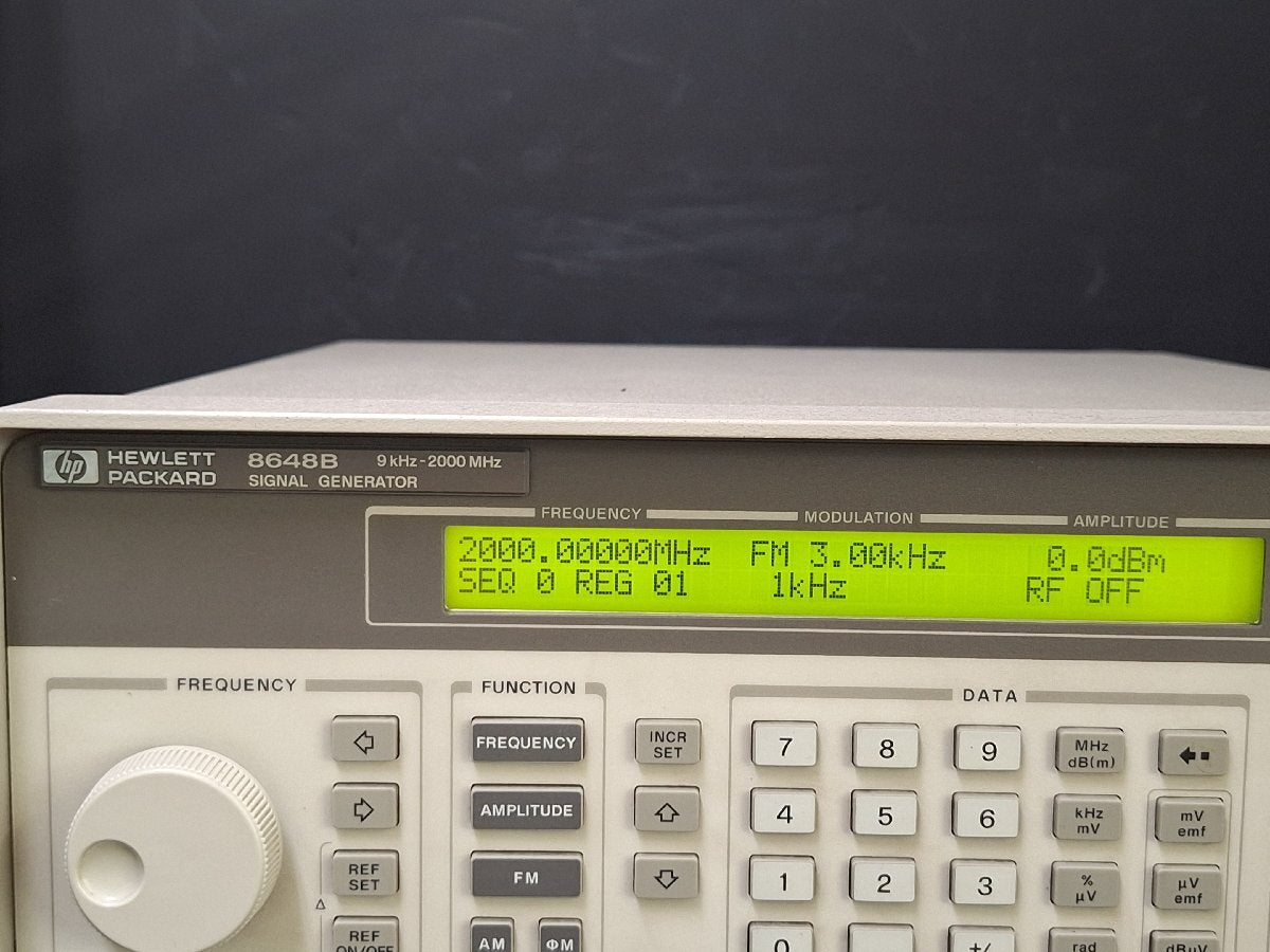 HP 8648B Signal Generator 9kHz-2000MHz [t1240389525]