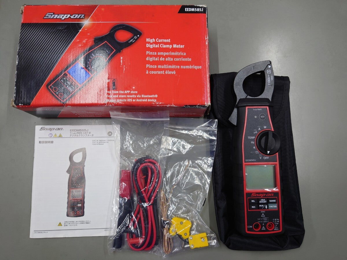 Snap-on EEDM585J Digital Clamp Meter Bluetooth [g1240488858]
