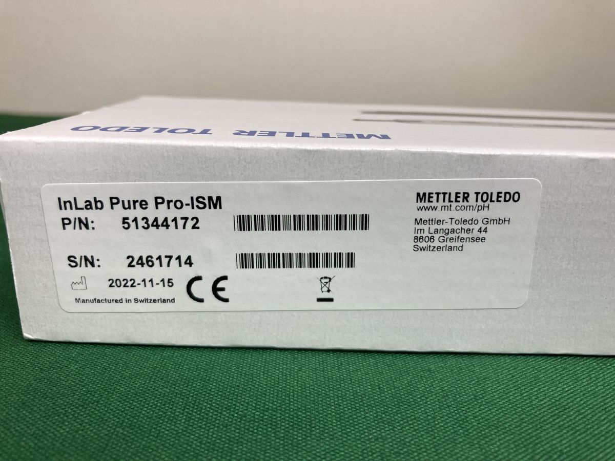 Mettler Toledo 51344172 pH Electrode InLab Pure Pro-ISM [v1240613124]