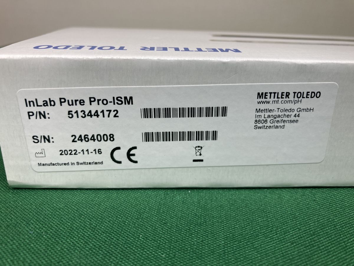 Mettler Toledo 51344172 pH Electrode InLab Pure Pro-ISM [f1240601137]