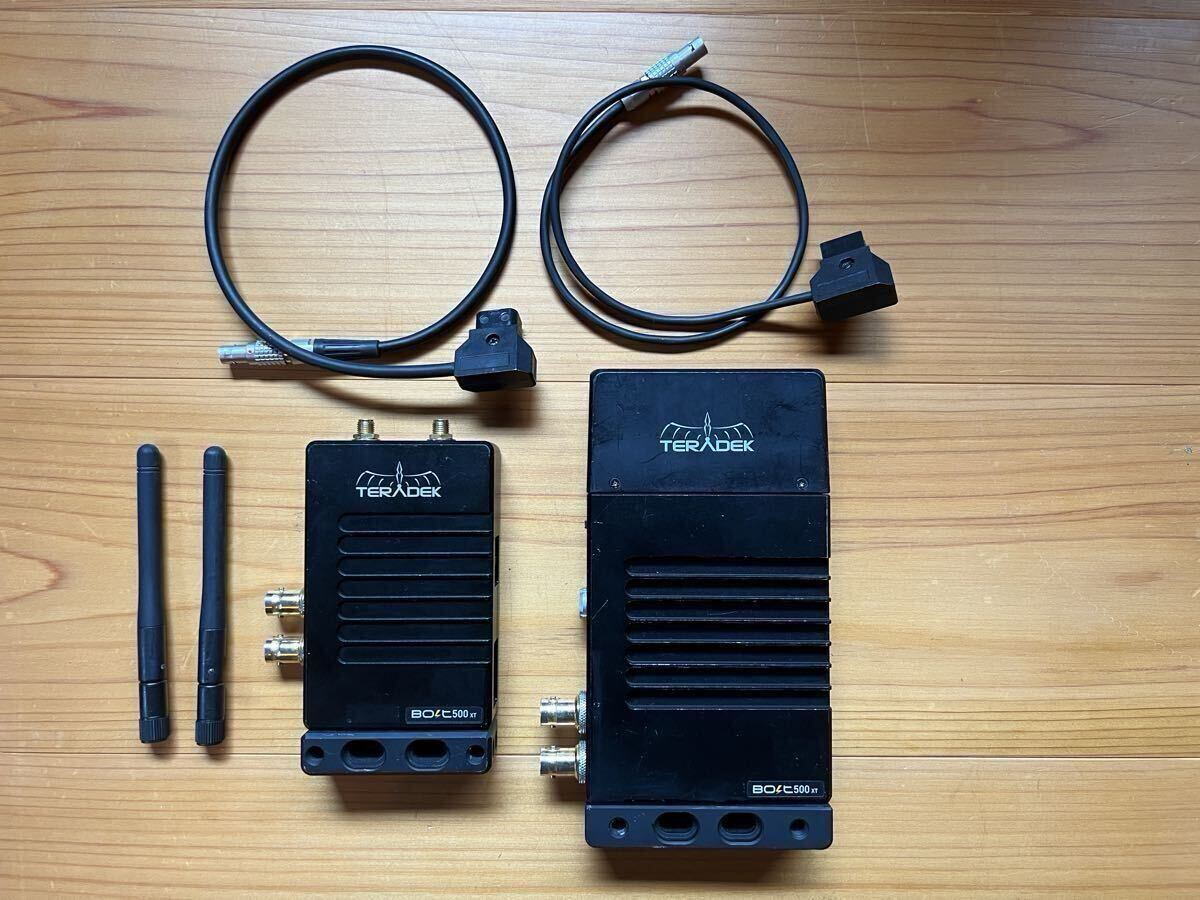 Teradek Bolt 500 XT Wireless Video Transmission System Transmitter and Receiver Set [e1240773484]