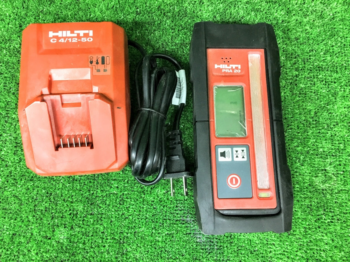 HILTI PR2-HS Rotating Laser with PRA20 Receiver, Battery, Charger, and Case Set [p1240923353]