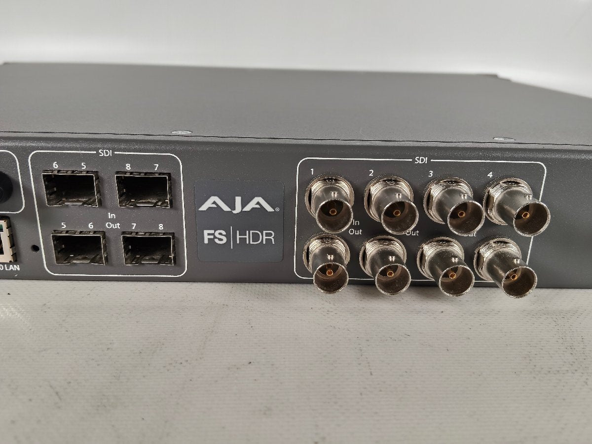 AJA FS-HDR-R0 HDR WCG Frame Synchronizer 4K UHD SDI [e1241046351]
