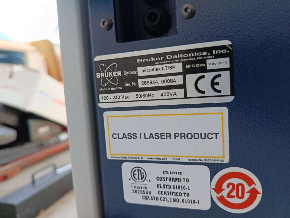 Bruker MicroFlex LT/SH Mass Spectrometer [k1241054286]