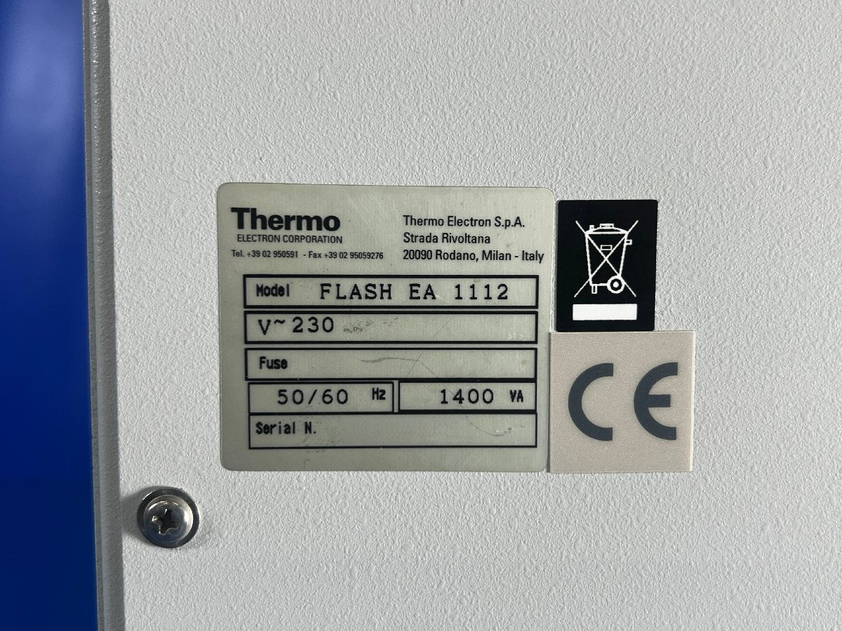 Thermo FLASH EA1112 FlashSmart Elemental Analyzer [j1241060732]
