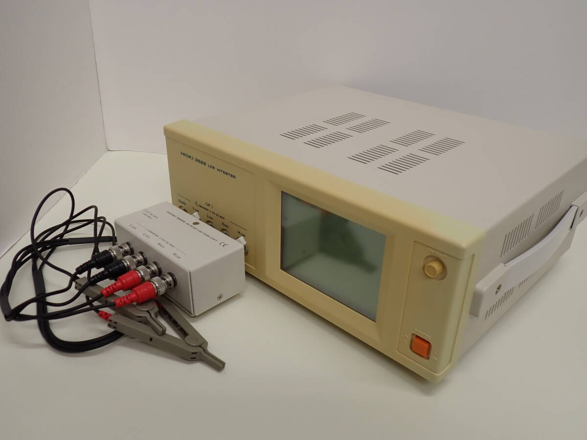 Hioki 3522 LCR HiTester with 9268 DC Bias Voltage Unit [q1241063086]