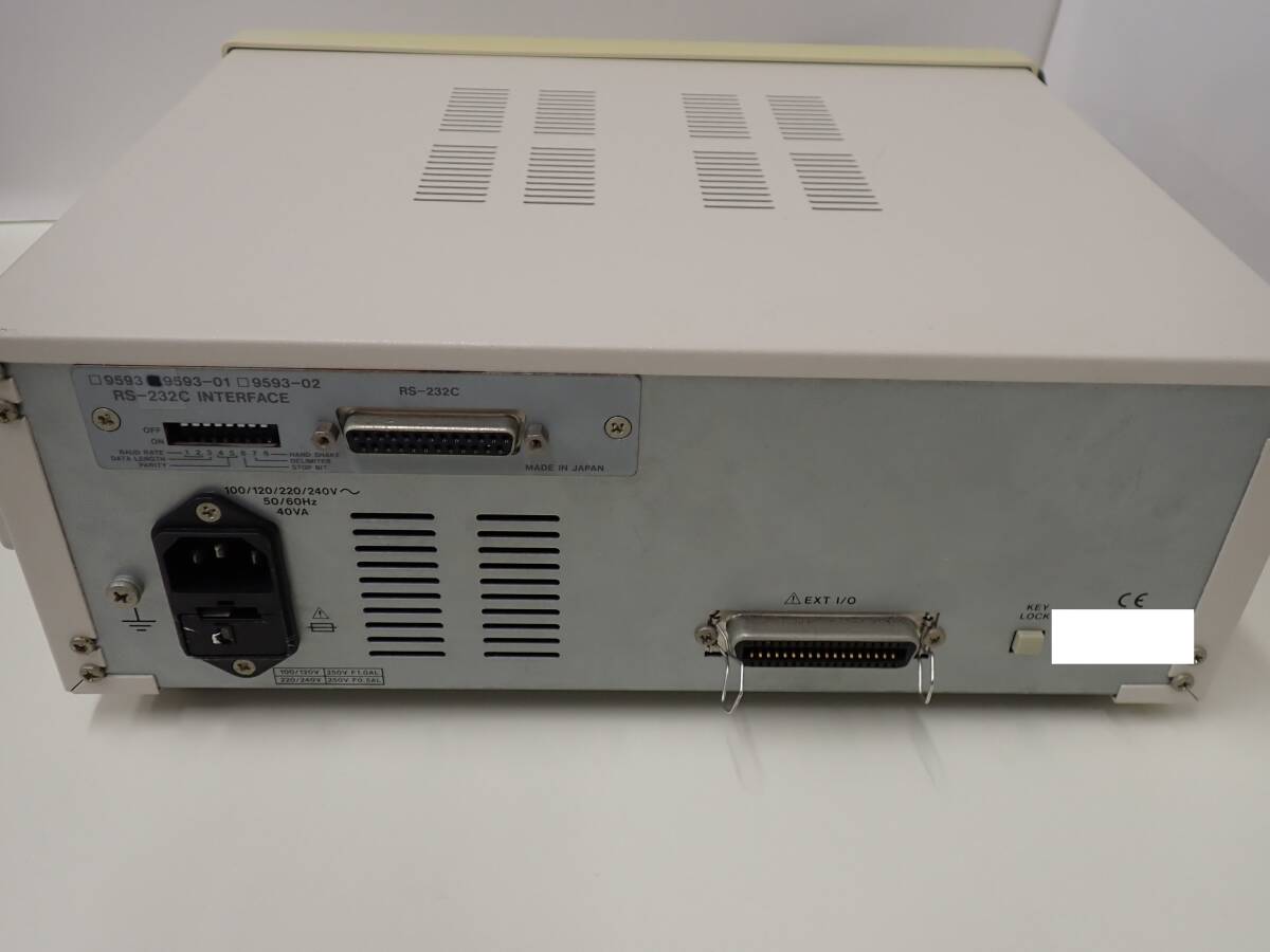 Hioki 3522 LCR HiTester with 9268 DC Bias Voltage Unit [q1241063086]