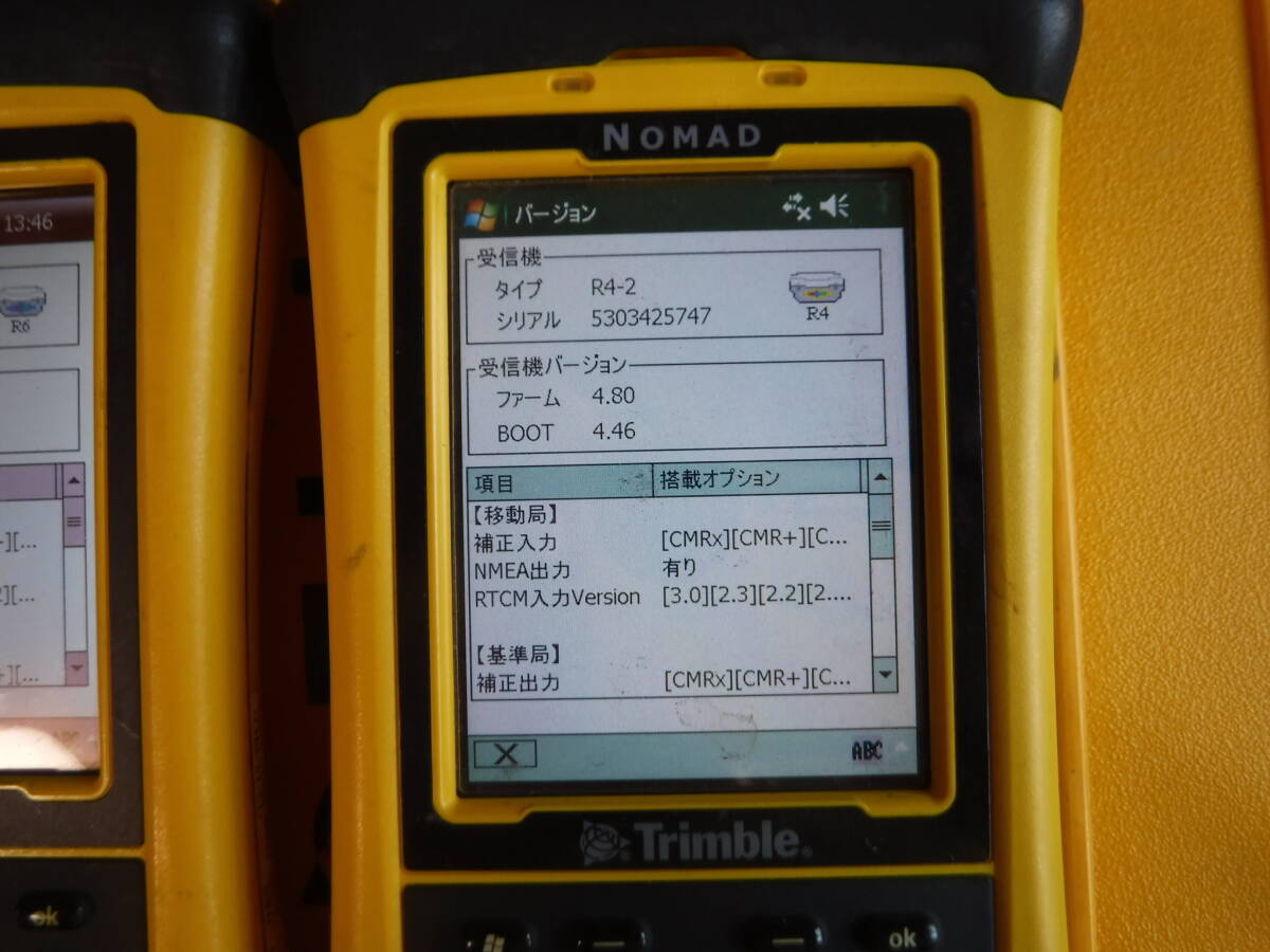 Trimble R4-2 R6-2 GNSS Receiver Set with NOMAD Controllers [w1241157782]