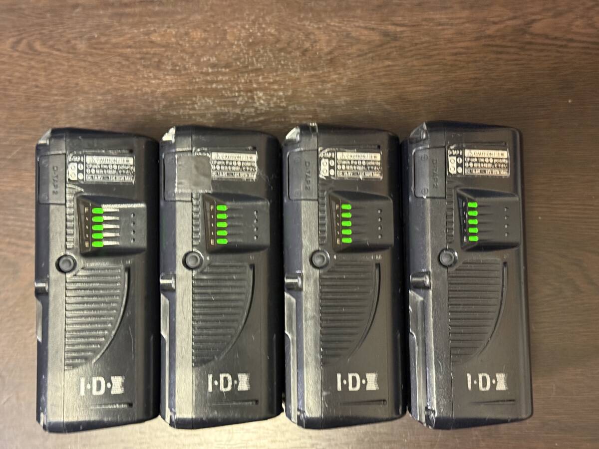 IDX VL-4S Charger with Endura Duo-150 V-Mount Battery x4 Set [u1241210589]