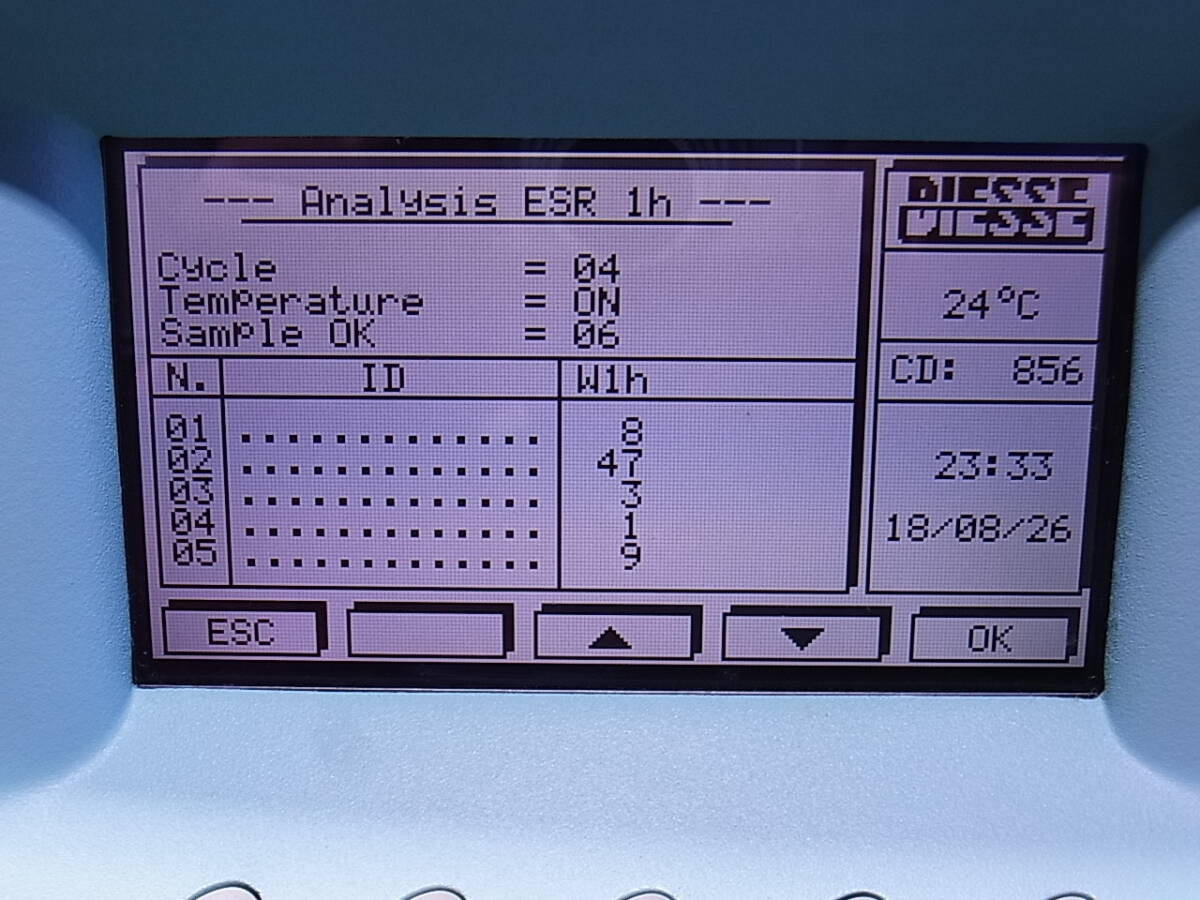 Diesse Ves-Matic Cube 30 Automated ESR Analyzer [w1241321360]