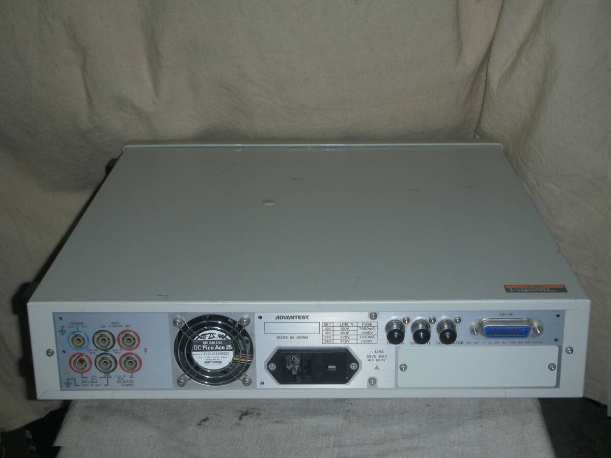 Advantest R6581 Digital Multimeter (for parts or not working) [j1241333860]