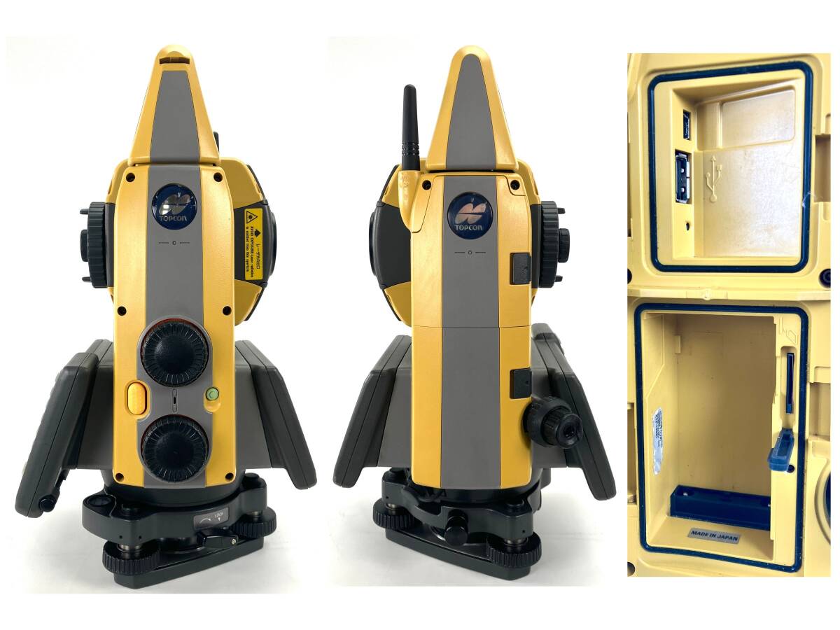 Topcon GT-505 Total Station with Battery and Case (for parts or not working) [x1241325227]