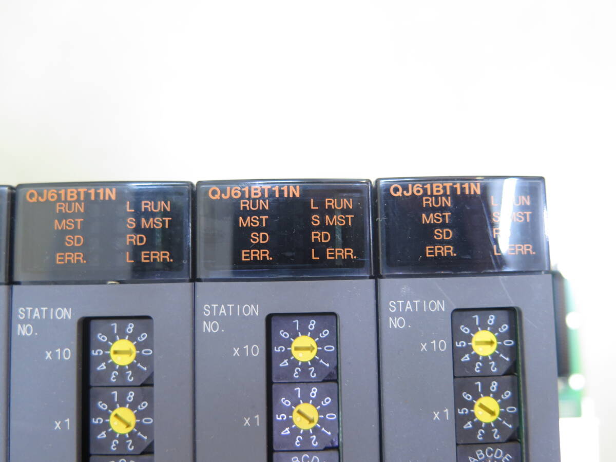 Mitsubishi Electric Q61P Programmable Controller with Q12PRHCPU and QJ61BT11N Network Unit [p1241406264]