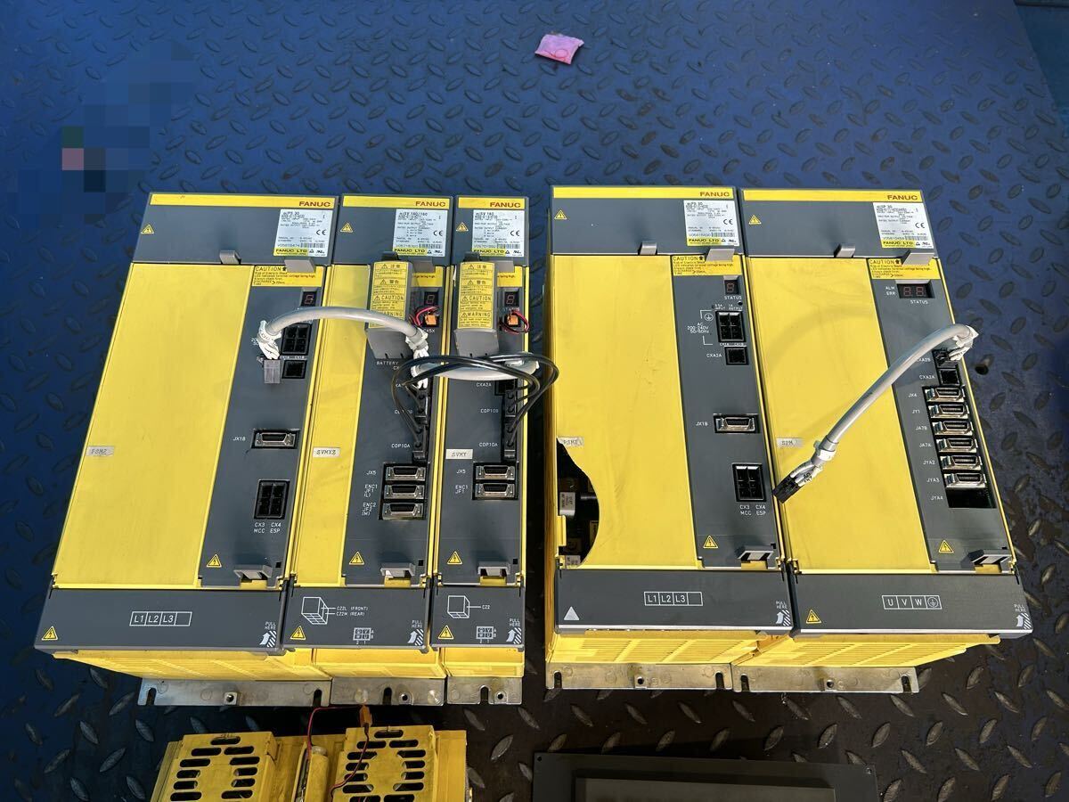 FANUC A06B-6110-H030 Amplifier Board with Screen Panel (for parts or not working) [u1241436958]