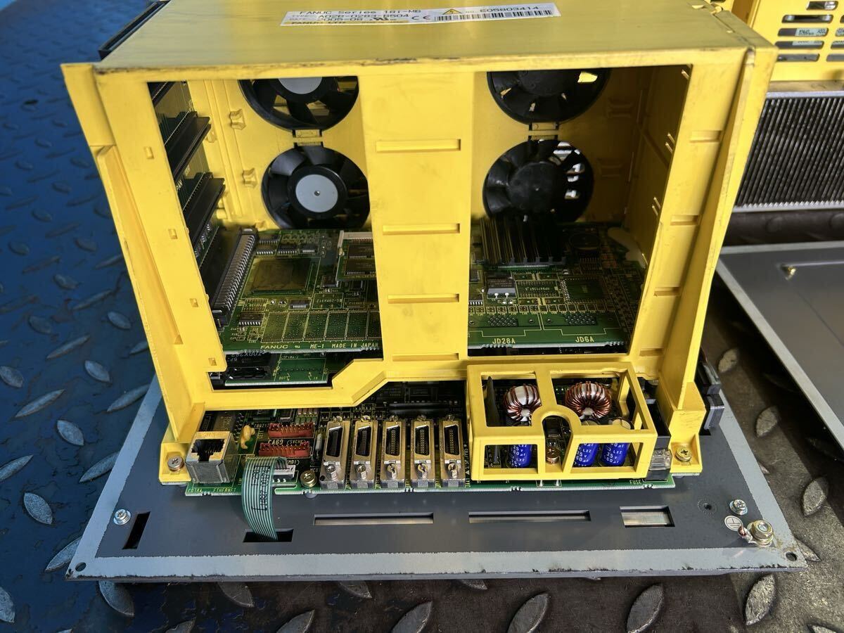 FANUC A06B-6110-H030 Amplifier Board with Screen Panel (for parts or not working) [u1241436958]