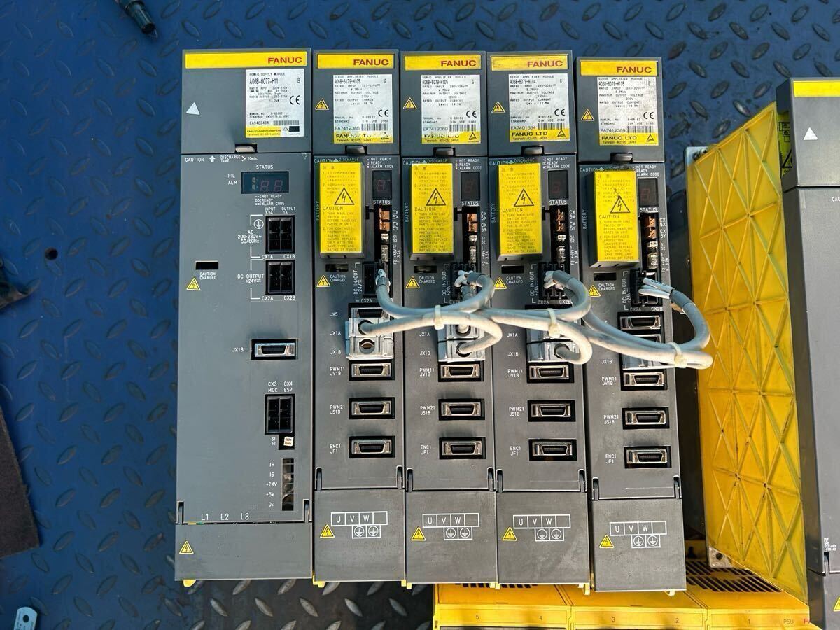 FANUC A02B-6077-H111 Electronic Component Amplifier 55kg (for parts or not working) [c1241454368]