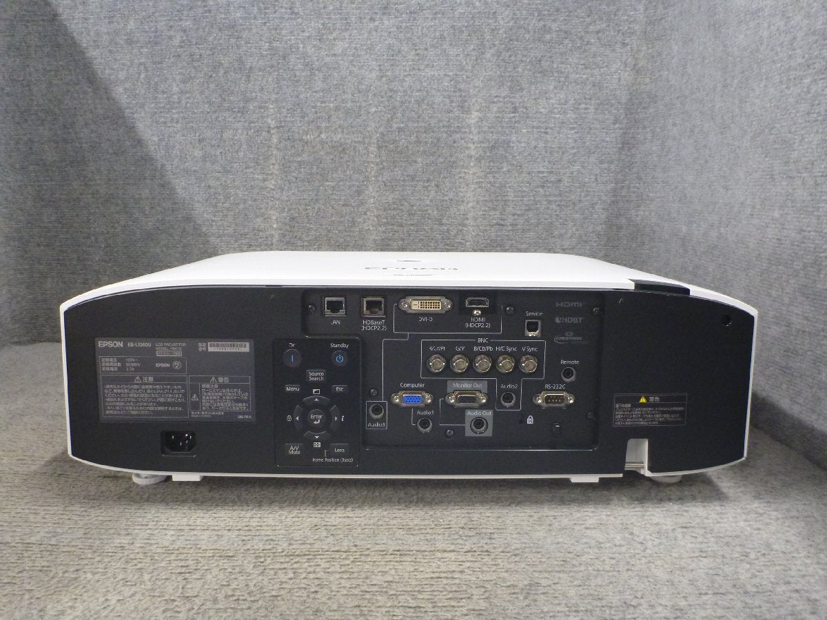 EPSON EB-L1060U Projector with ELPLU03 Zoom Lens Set 175 hours used [v1241459454]