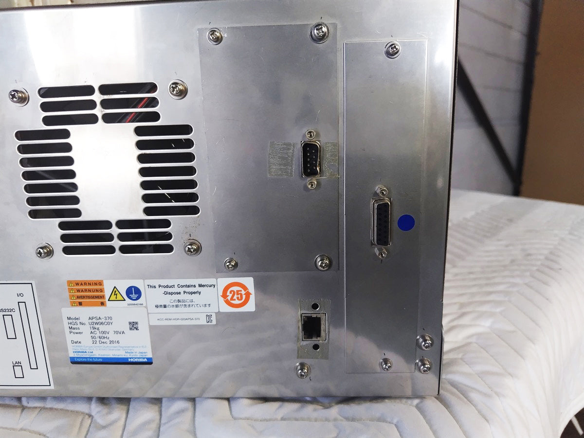 Horiba APSA-370 Environmental Measuring Instrument Sulfur Dioxide Concentration Analyzer [d1241462489]