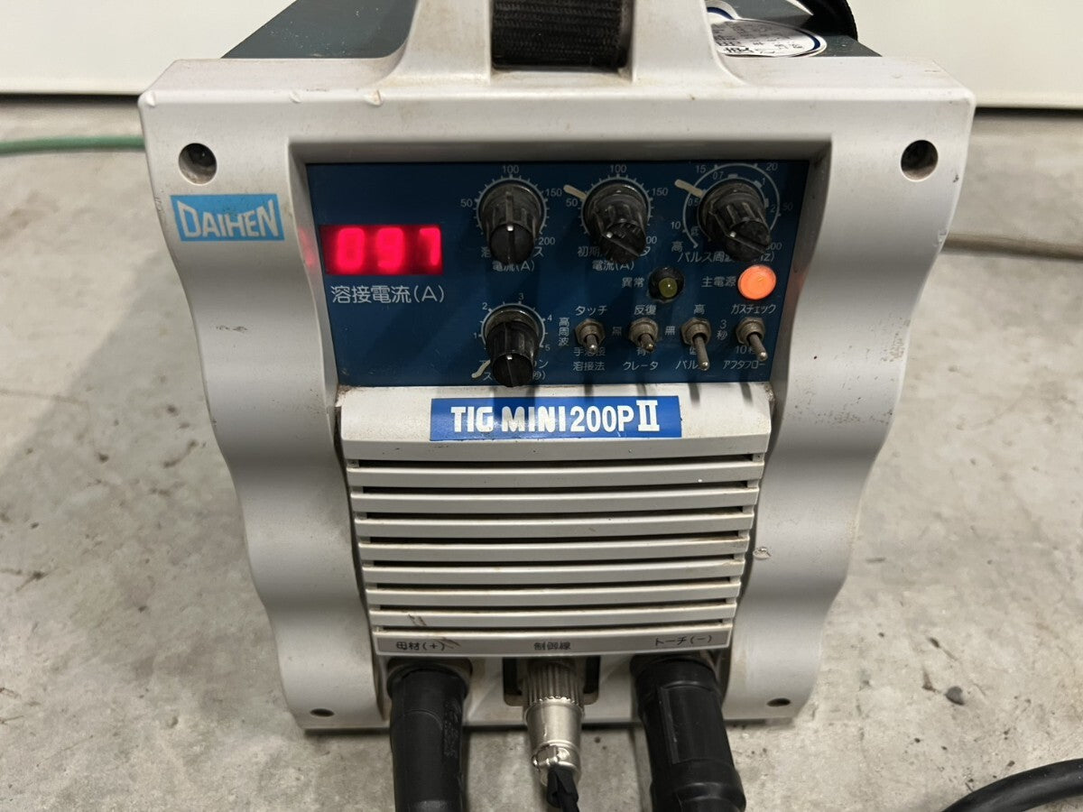 Daihen VRTPM-202 Inverter TIG Welder with Argon Flow Meter [n1241465351]