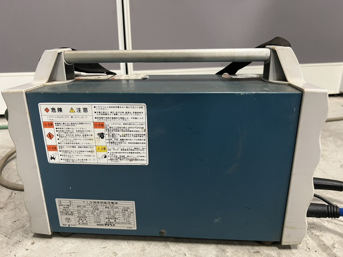 Daihen VRTPM-202 Inverter TIG Welder with Argon Flow Meter [n1241465351]