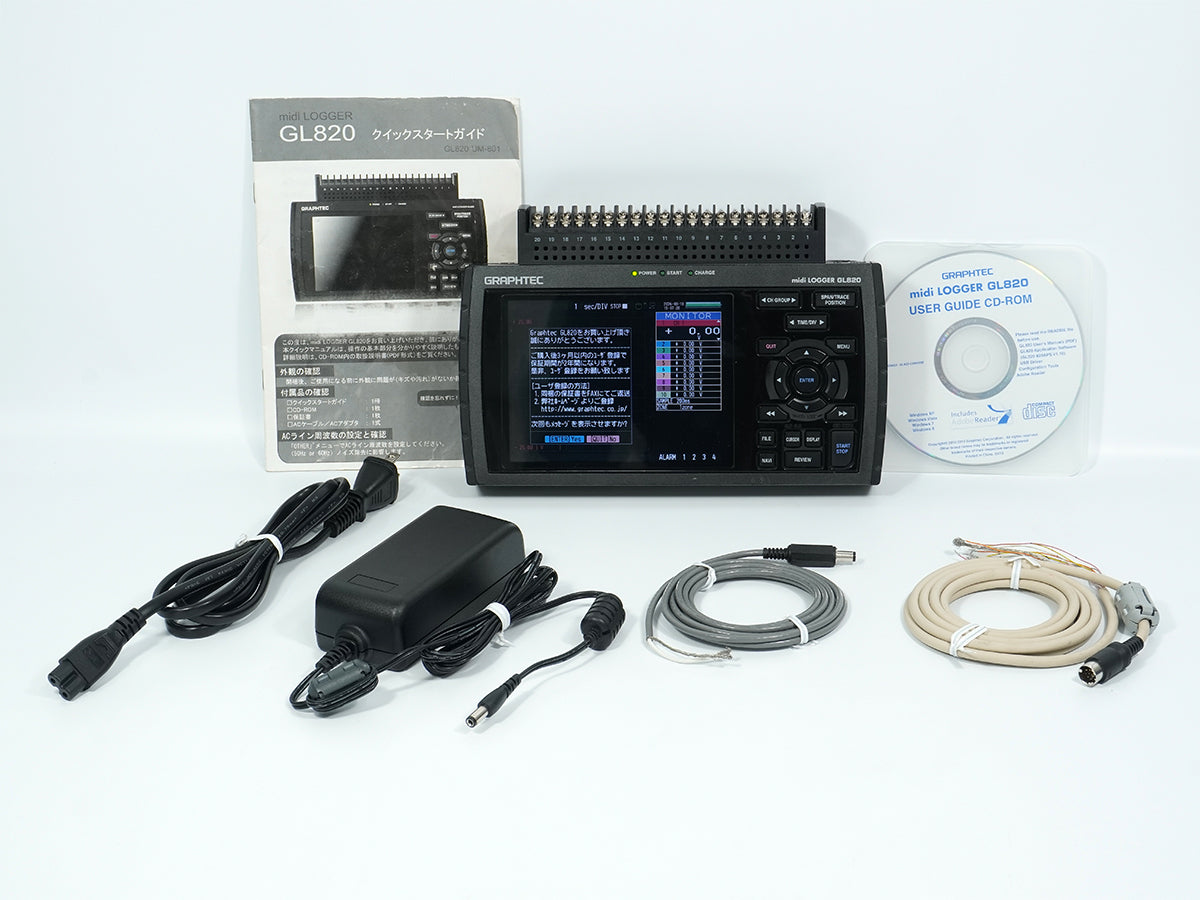 GRAPHTEC GL820 Multi-Channel Insulation Logger 20ch [q1241565358]