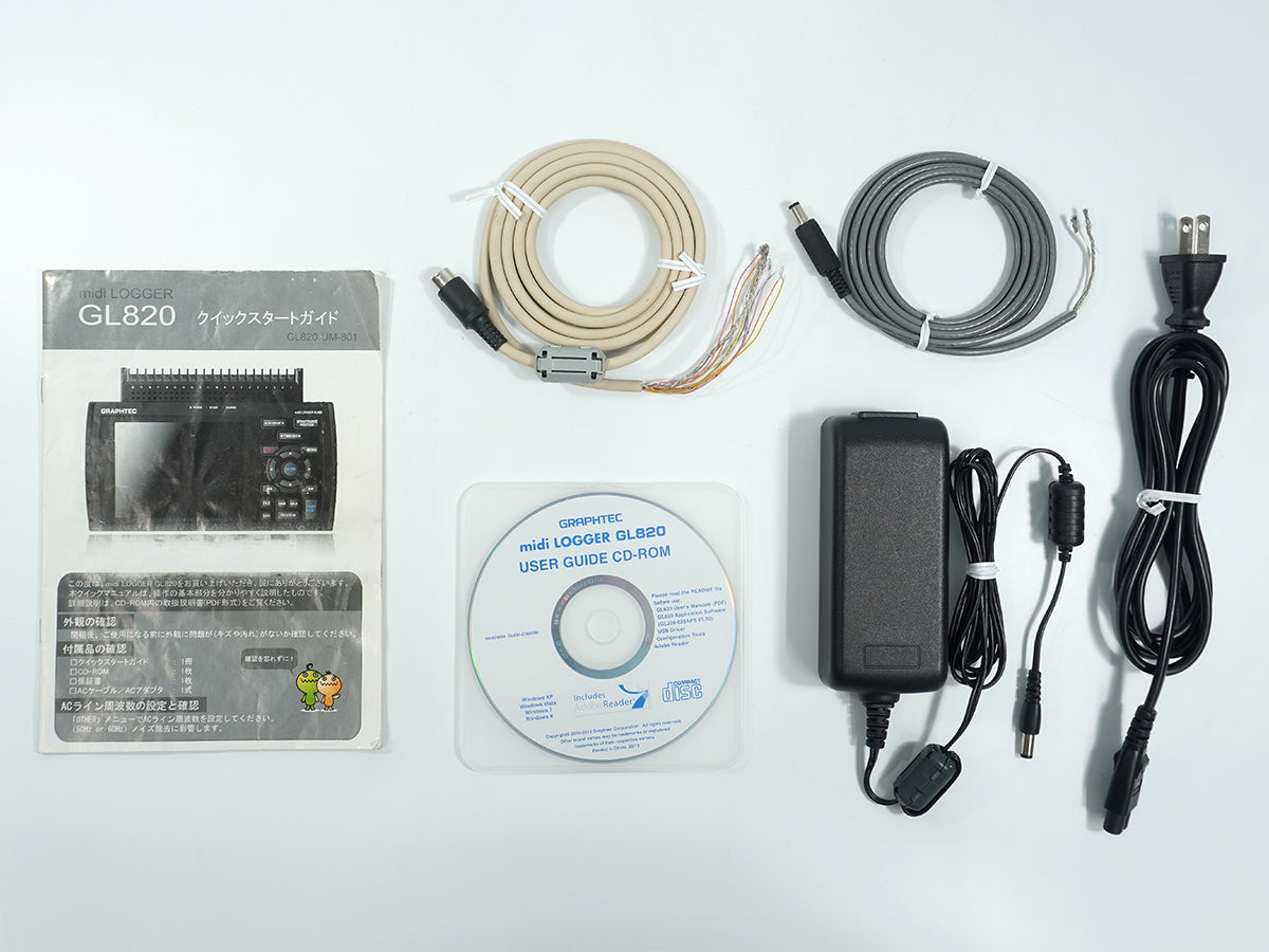 GRAPHTEC GL820 Multi-Channel Insulation Logger 20ch [q1241565358]